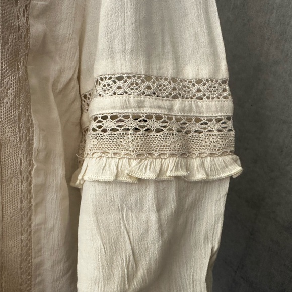 AE High-Neck Babydoll Blouse - Picture 6 of 11